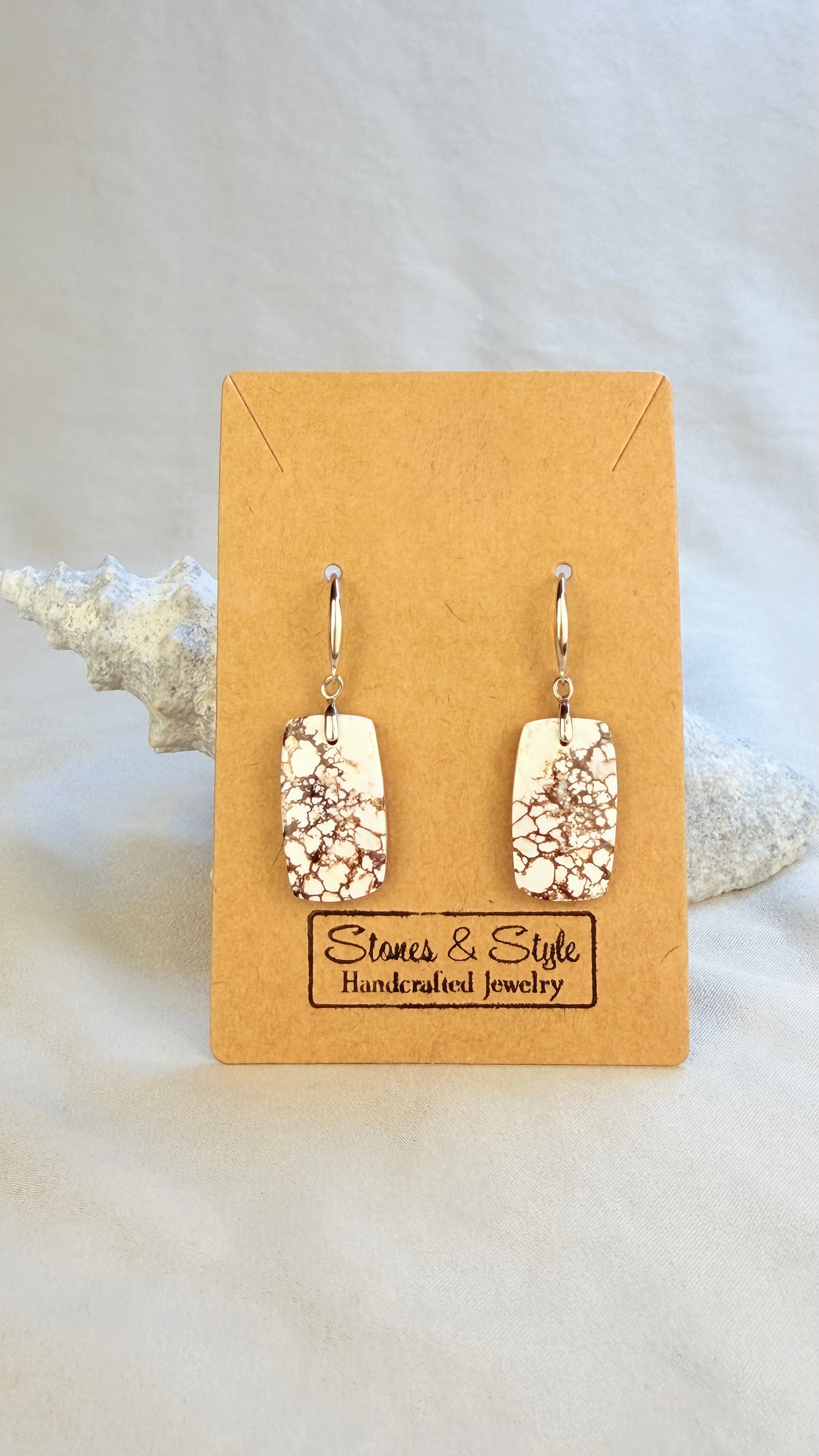 Wild Horse Magnesite Earrings