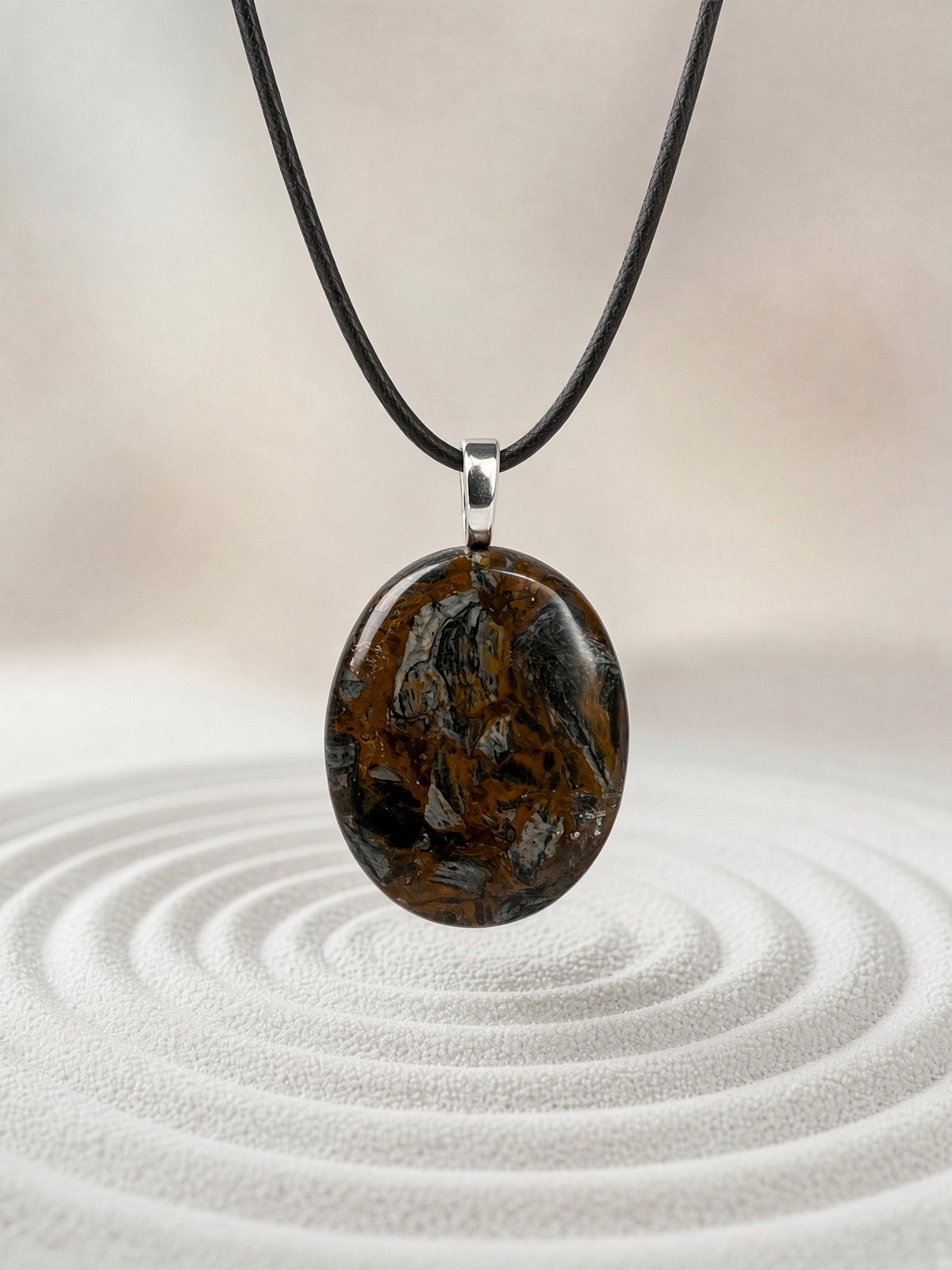 Pietersite Pendant Necklace