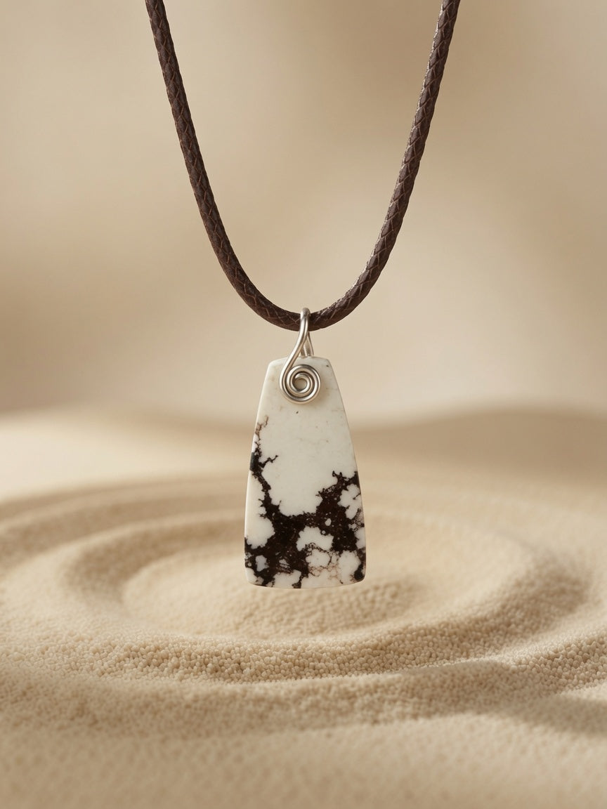 Wild Horse Magnesite Pendant Necklace