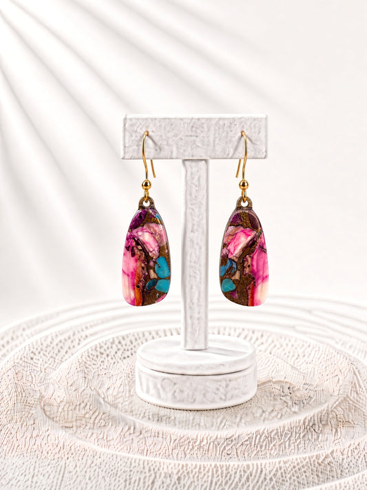 Spiny Oyster Earrings