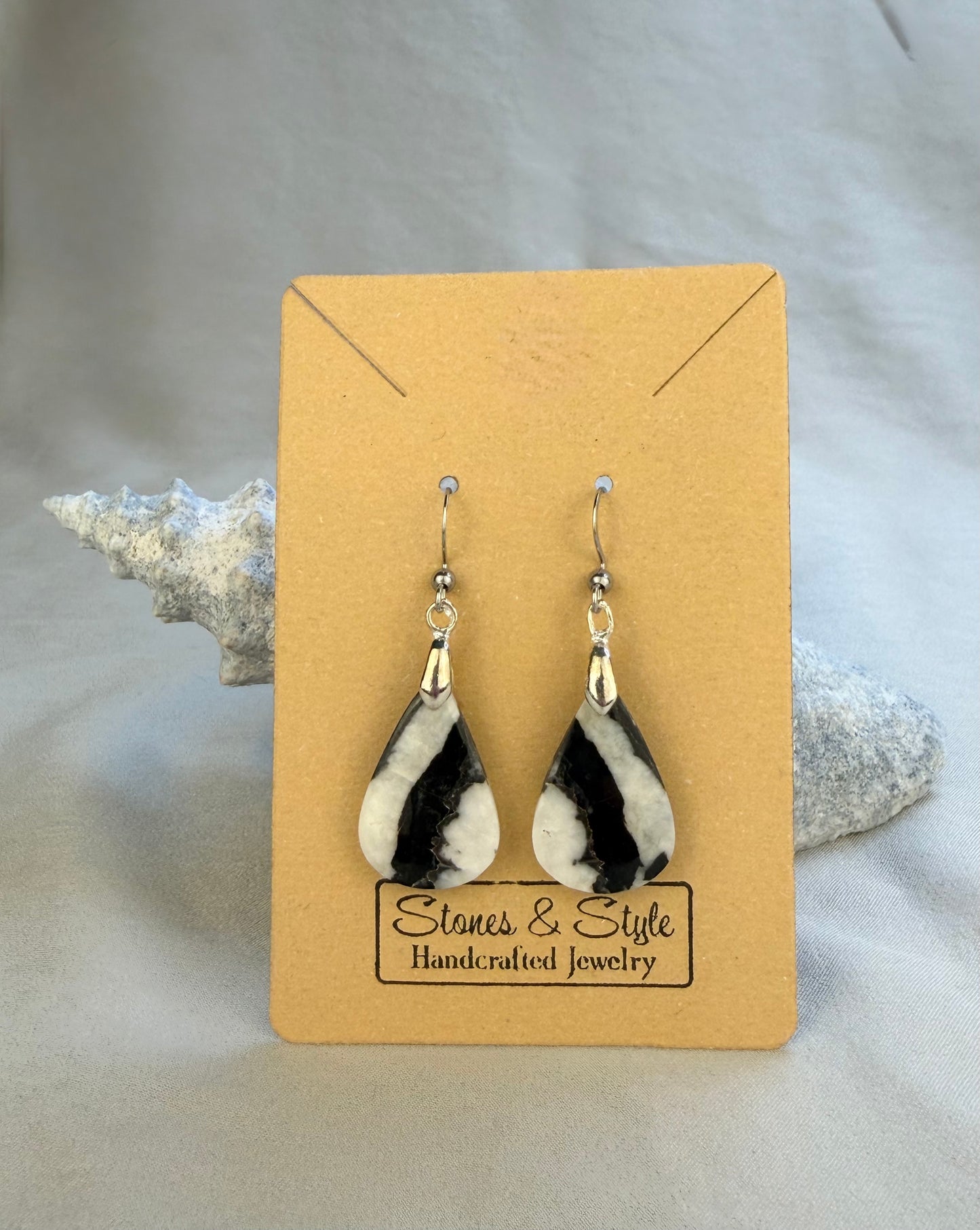 Zebra Jasper Earrings