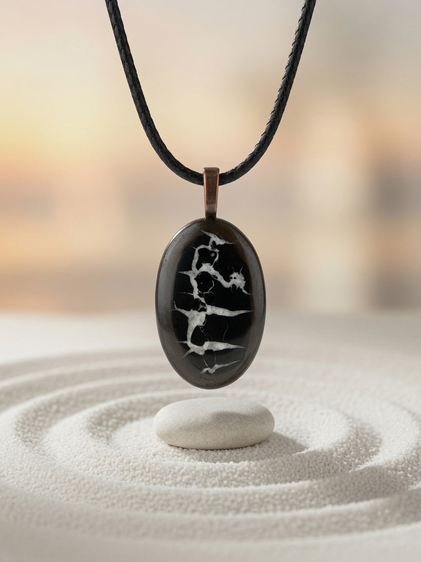 Septarian Pendant Necklace