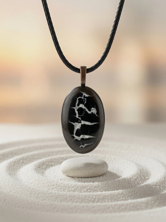 Septarian Pendant Necklace