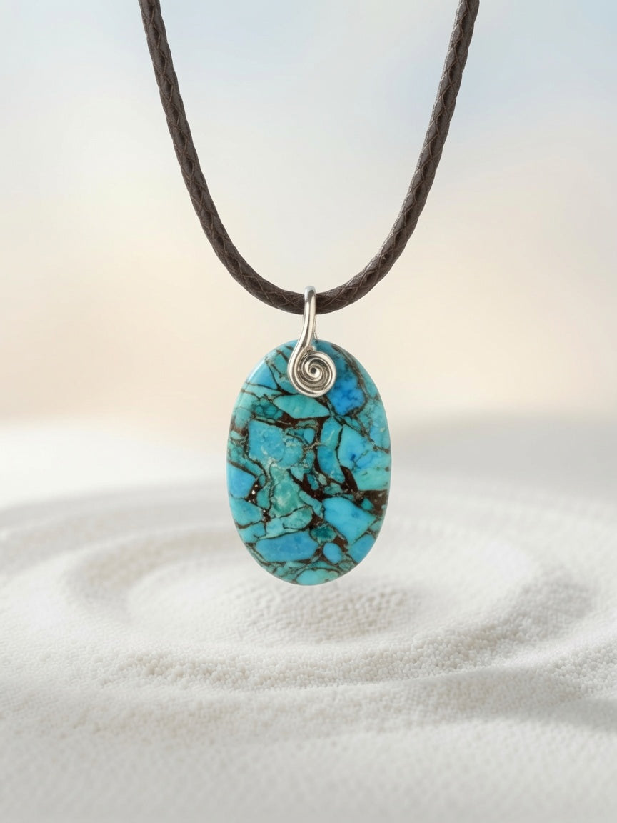 Turquoise Pendant Necklace