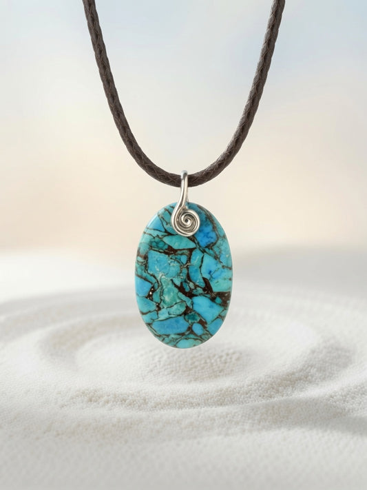 Turquoise Pendant Necklace