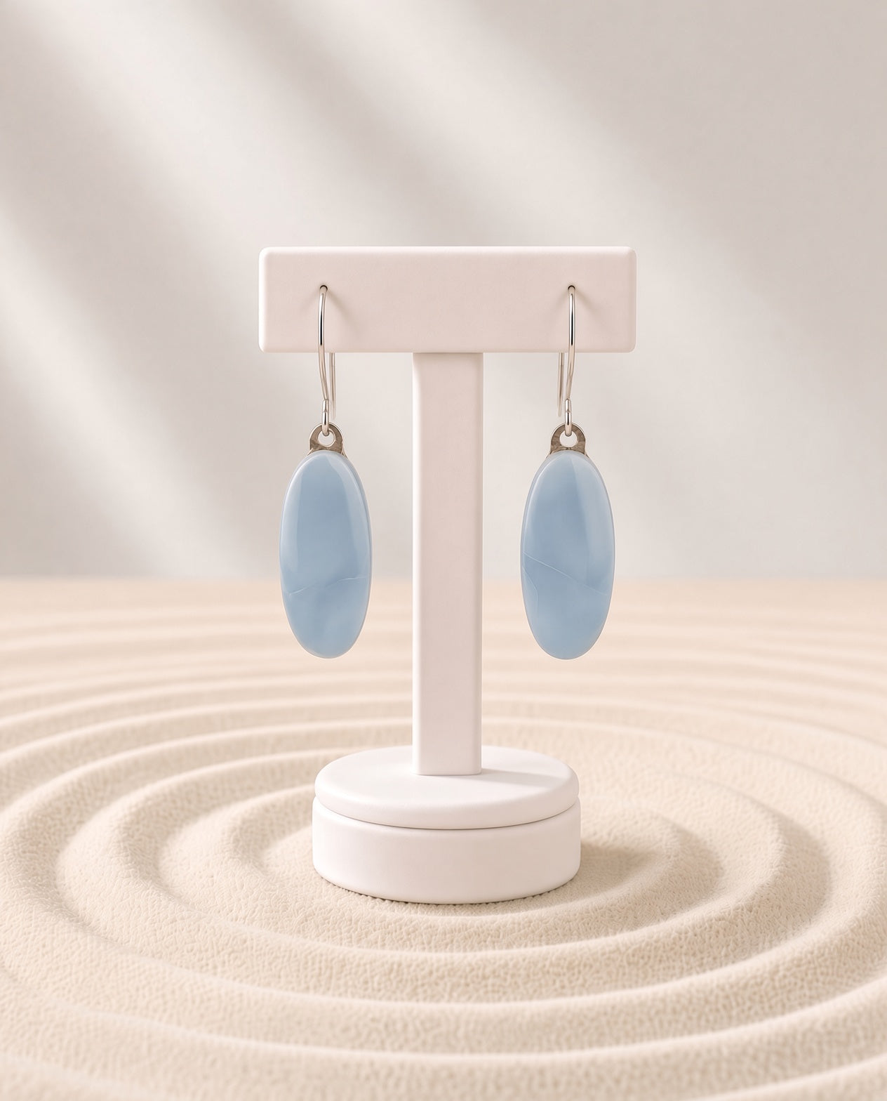 Owyhee Blue Opal Earrings