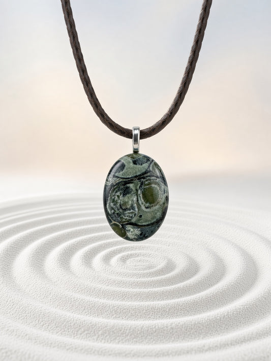 Kambaba  (Galaxy) Jasper Pendant Necklace