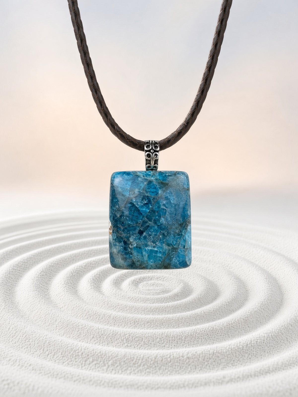 Apatite Pendant Necklace