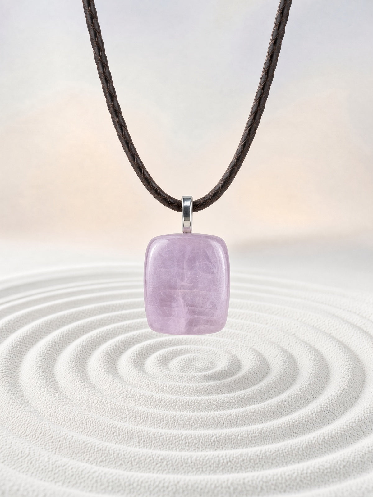 Kunzite Pendant Necklace