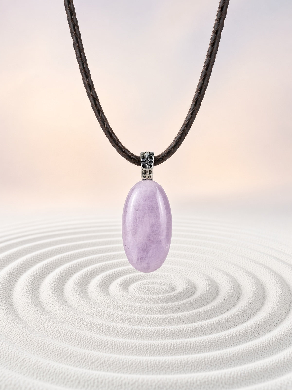 Kunzite Pendant Necklace