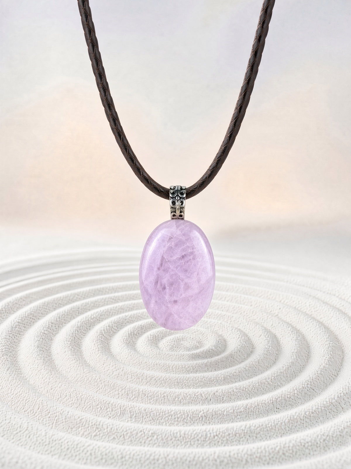 Kunzite Pendant Necklace