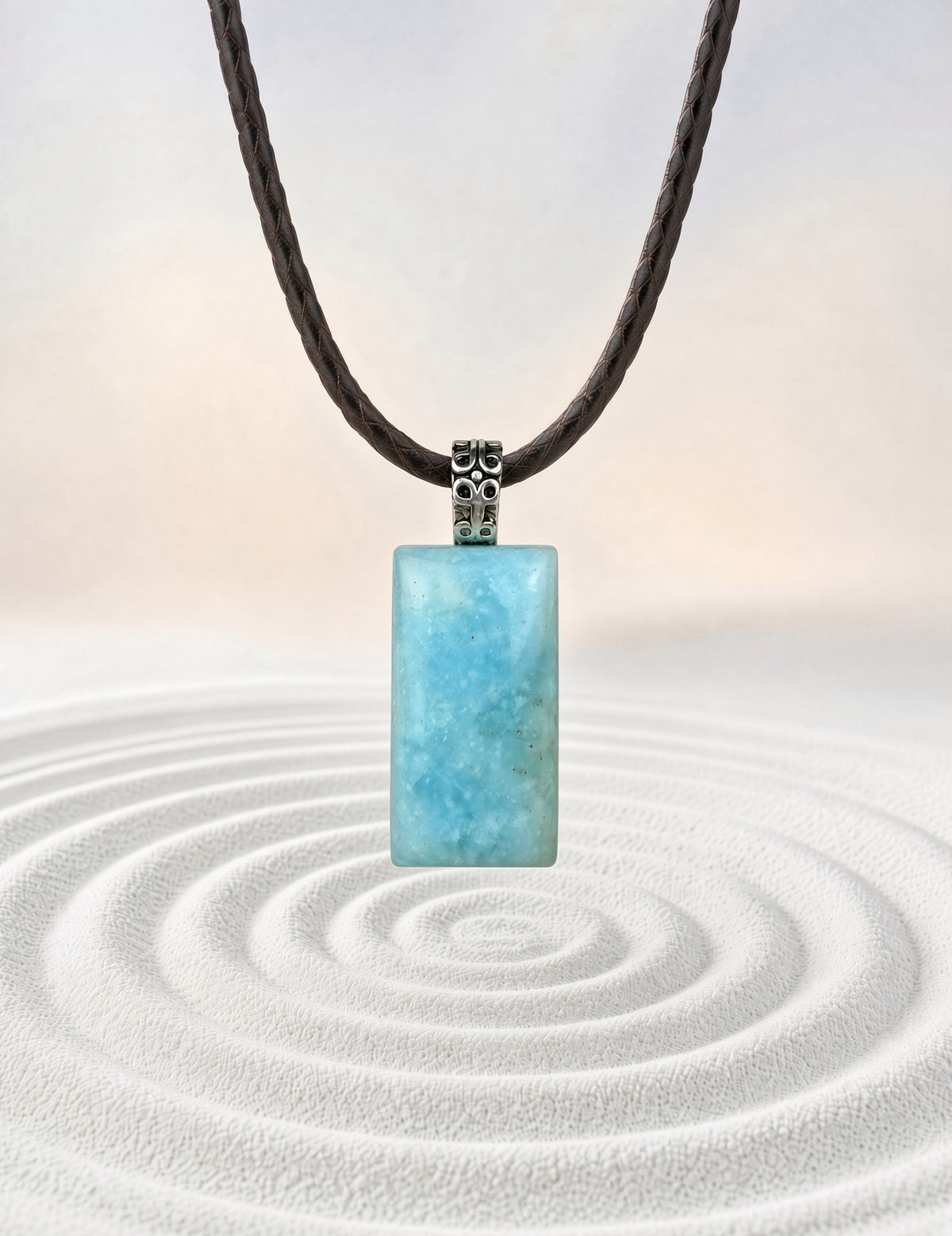 Hemimorphite Pendant Necklace