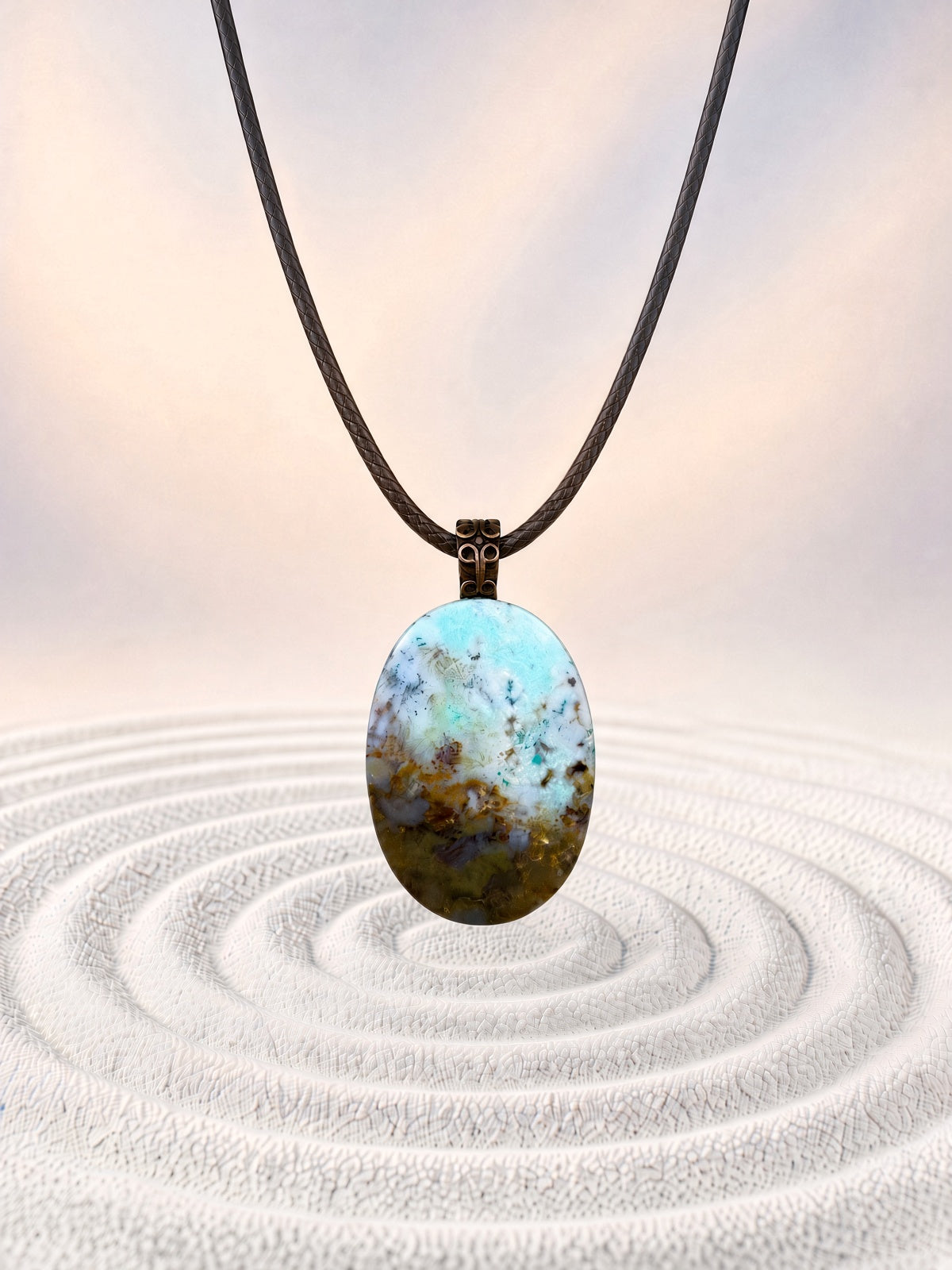 Chrysocolla Pendant Necklace