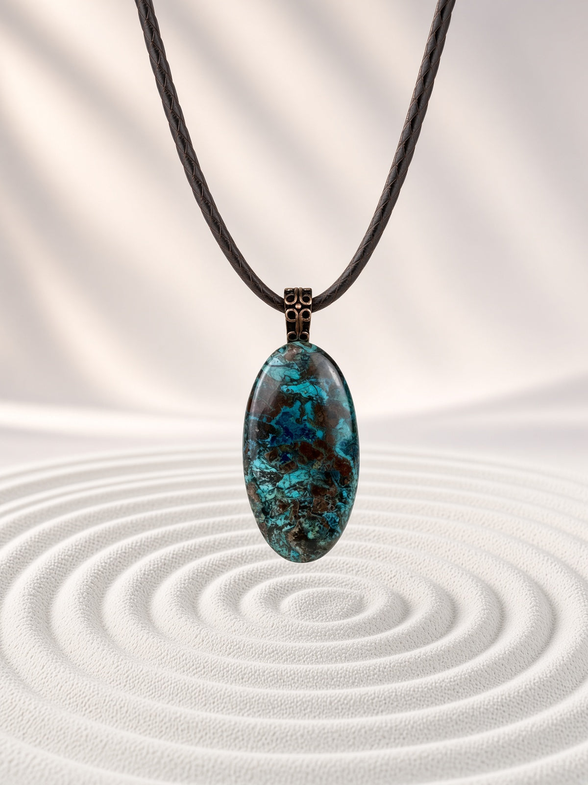 Azurite Pendant Necklace