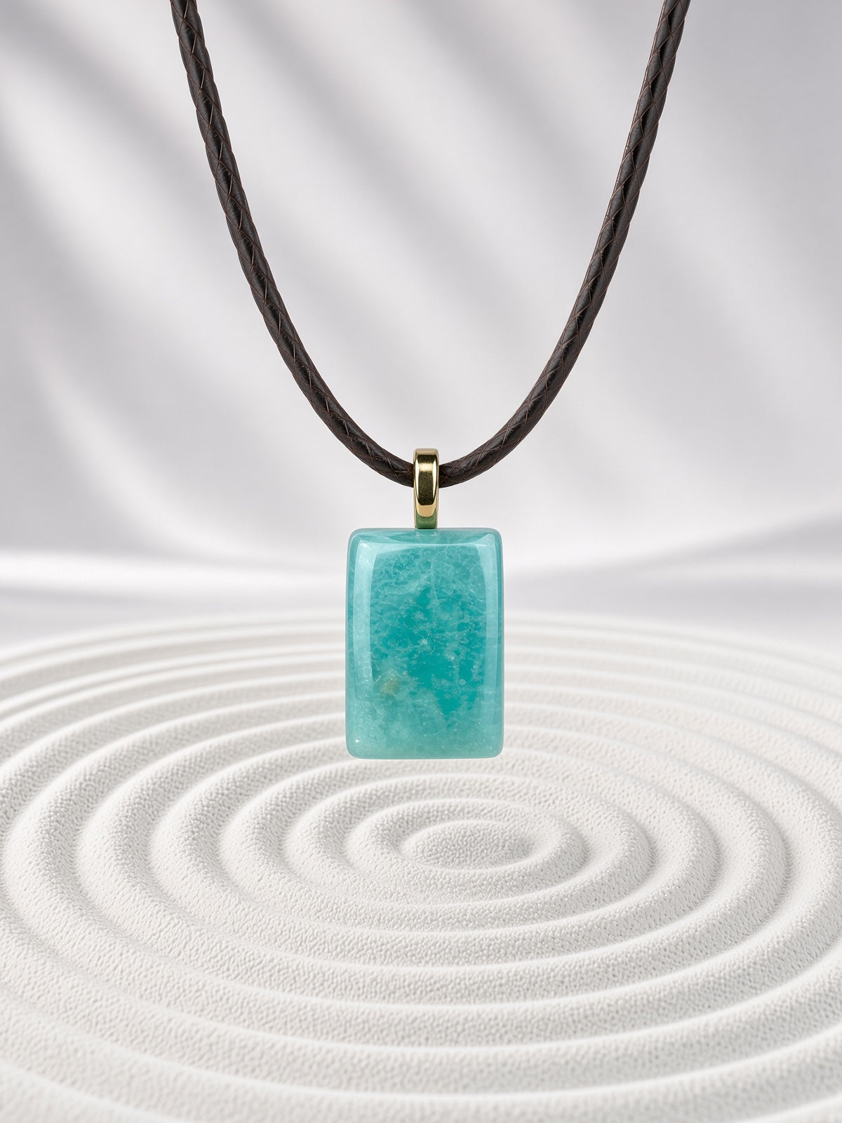 Amazonite Pendant Necklace