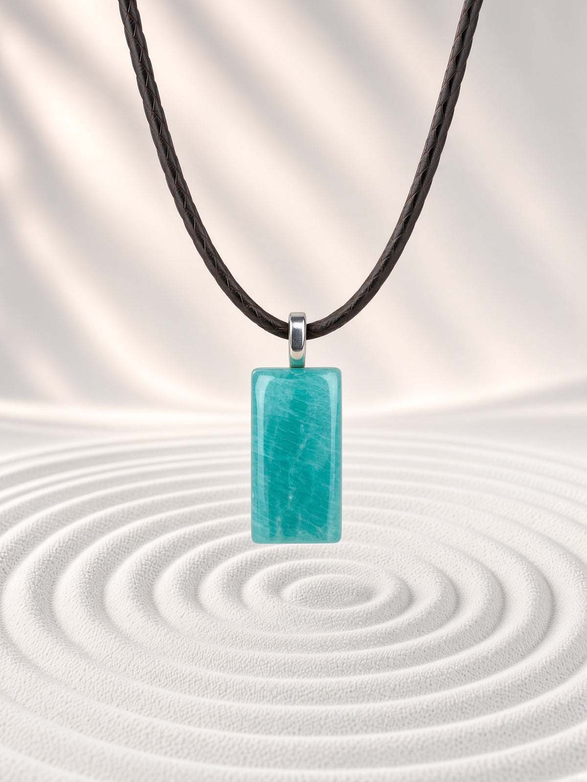 Amazonite Pendant Necklace