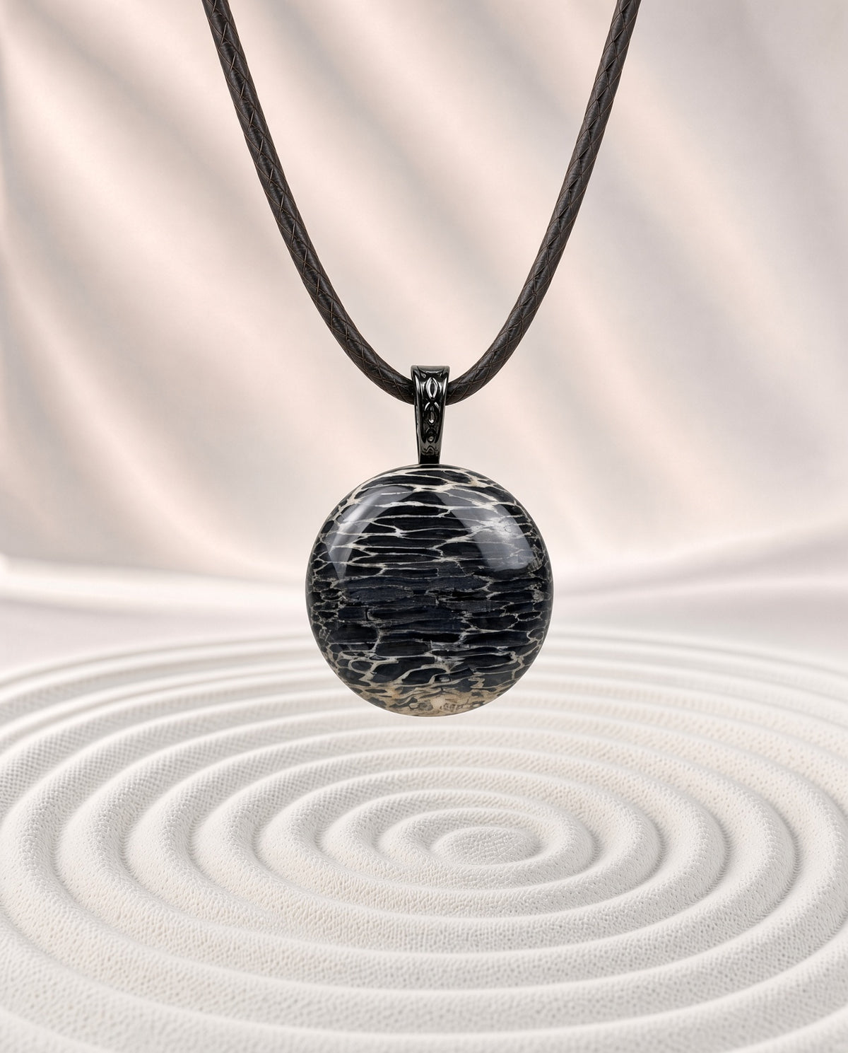 Palm Root Pendant Necklace