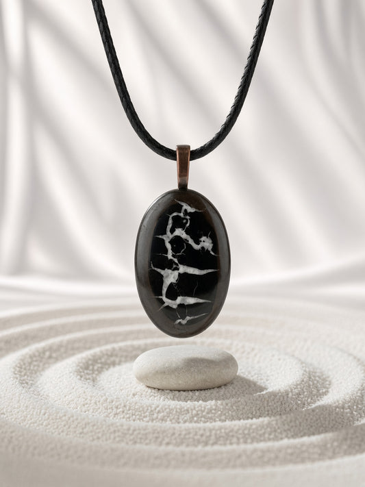 Septarian Pendant Necklace