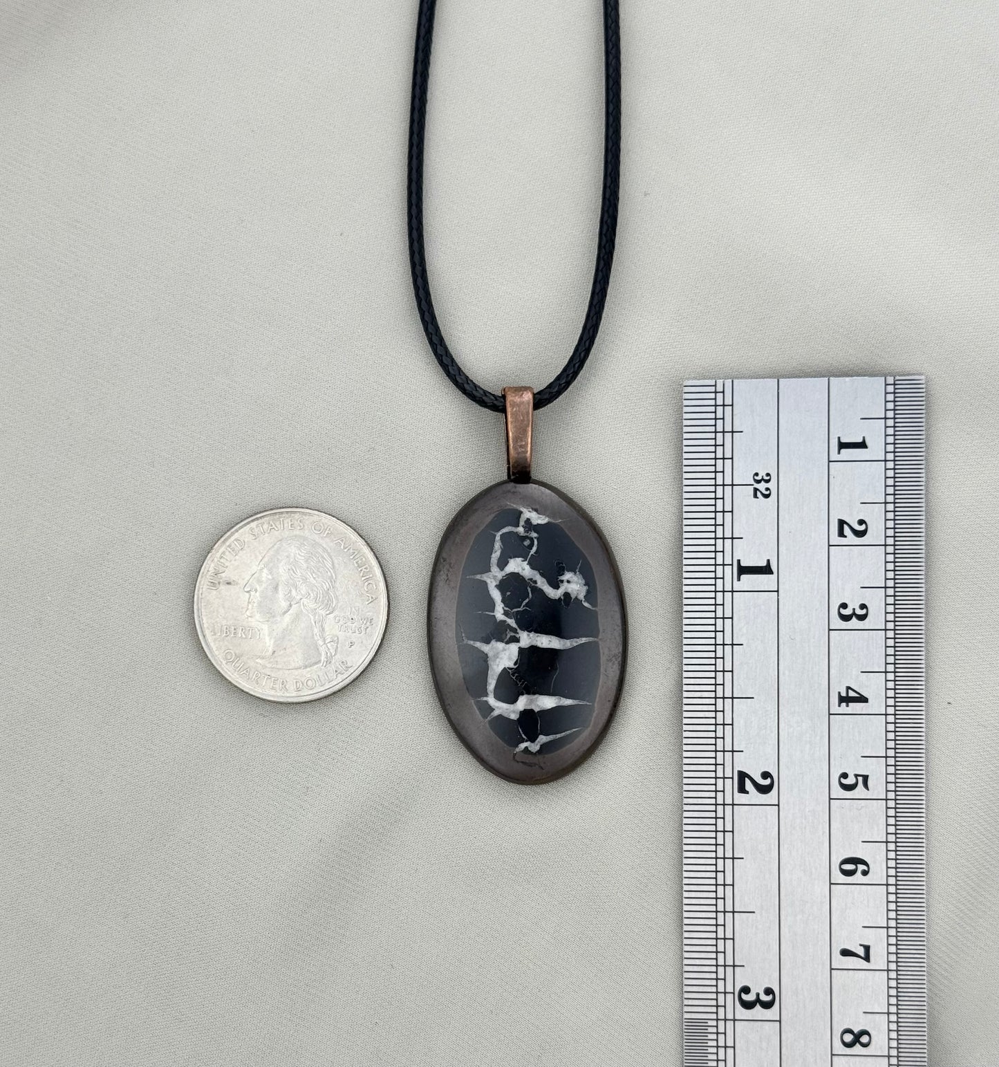 Septarian Pendant Necklace