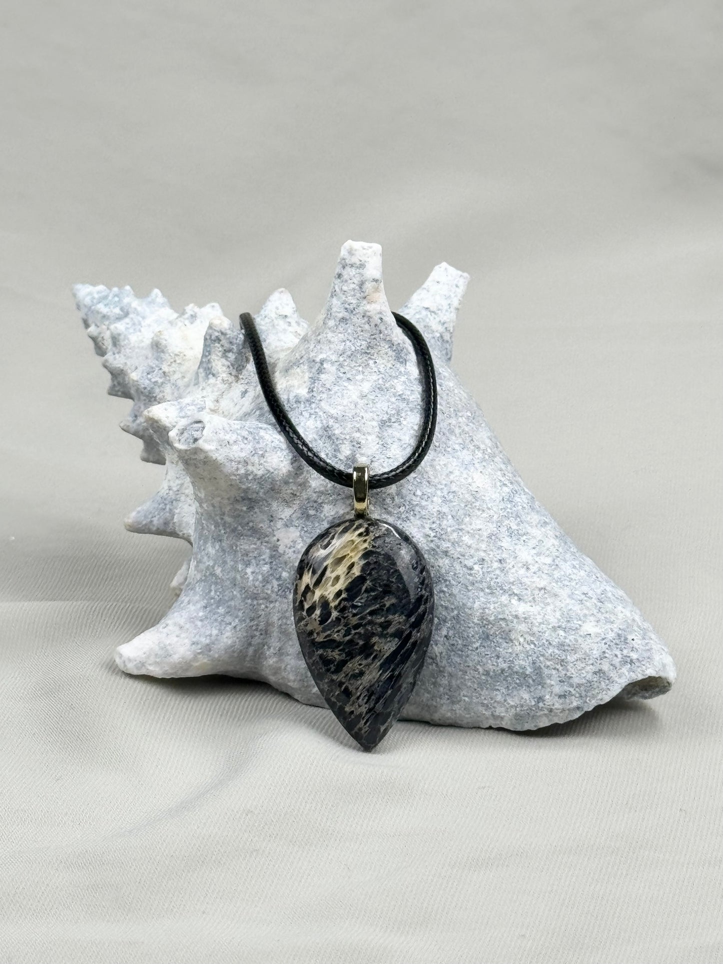 Palm Root Pendant Necklace