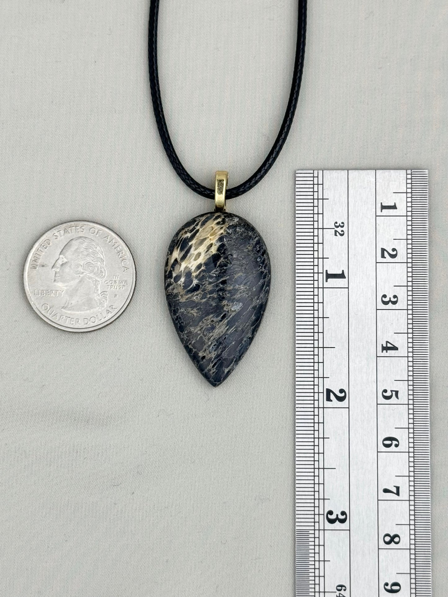 Palm Root Pendant Necklace