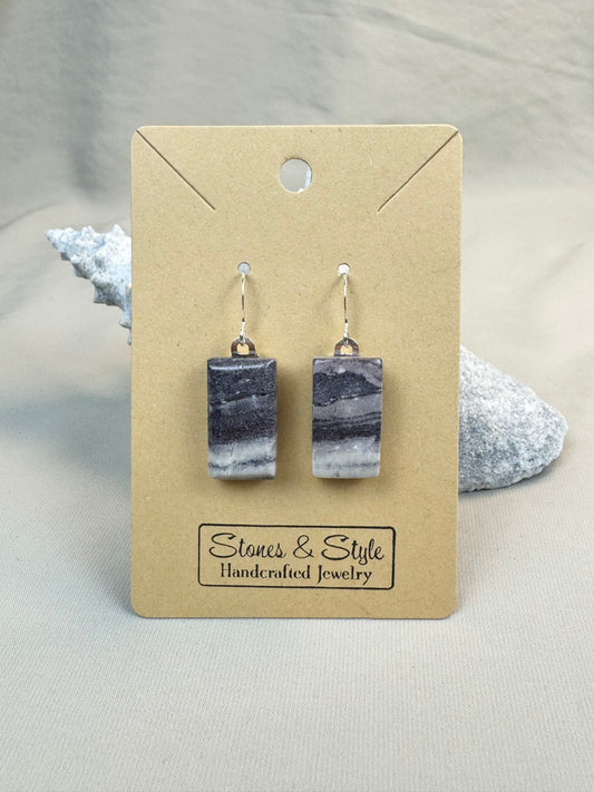 Porcelain Jasper Earrings