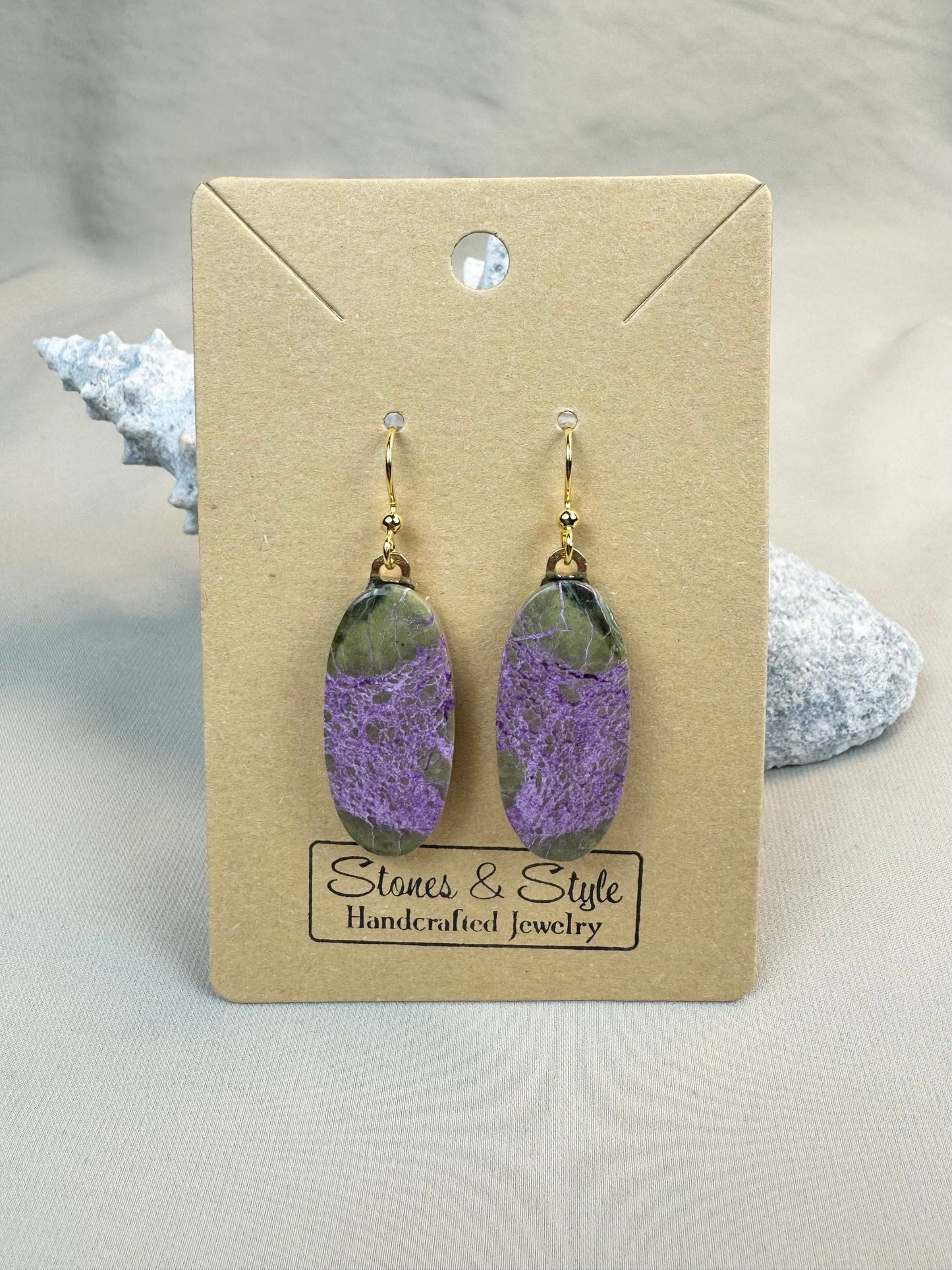 Stichtite Earrings