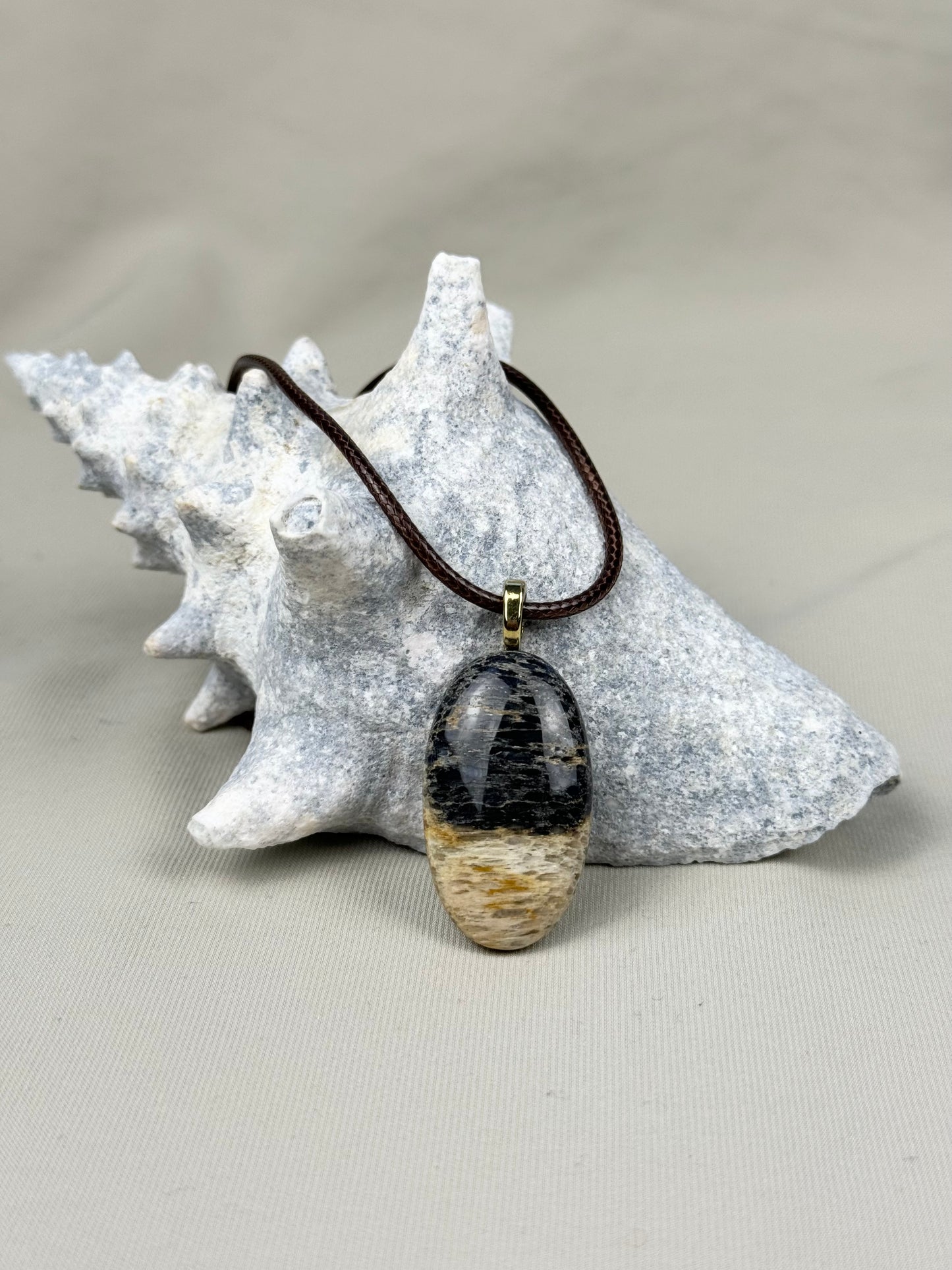 Palm Root Pendant Necklace