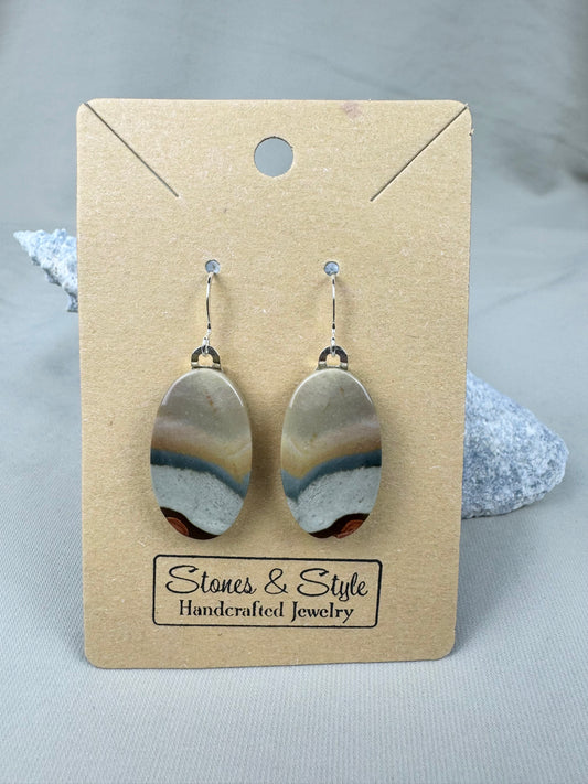 Polychrome Jasper Earrings