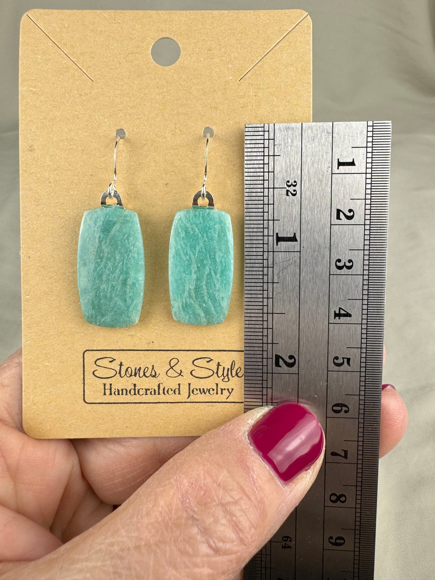 Amazonite Earrings