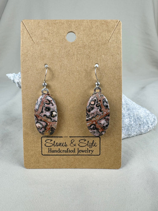 Leopard Jasper Earrings