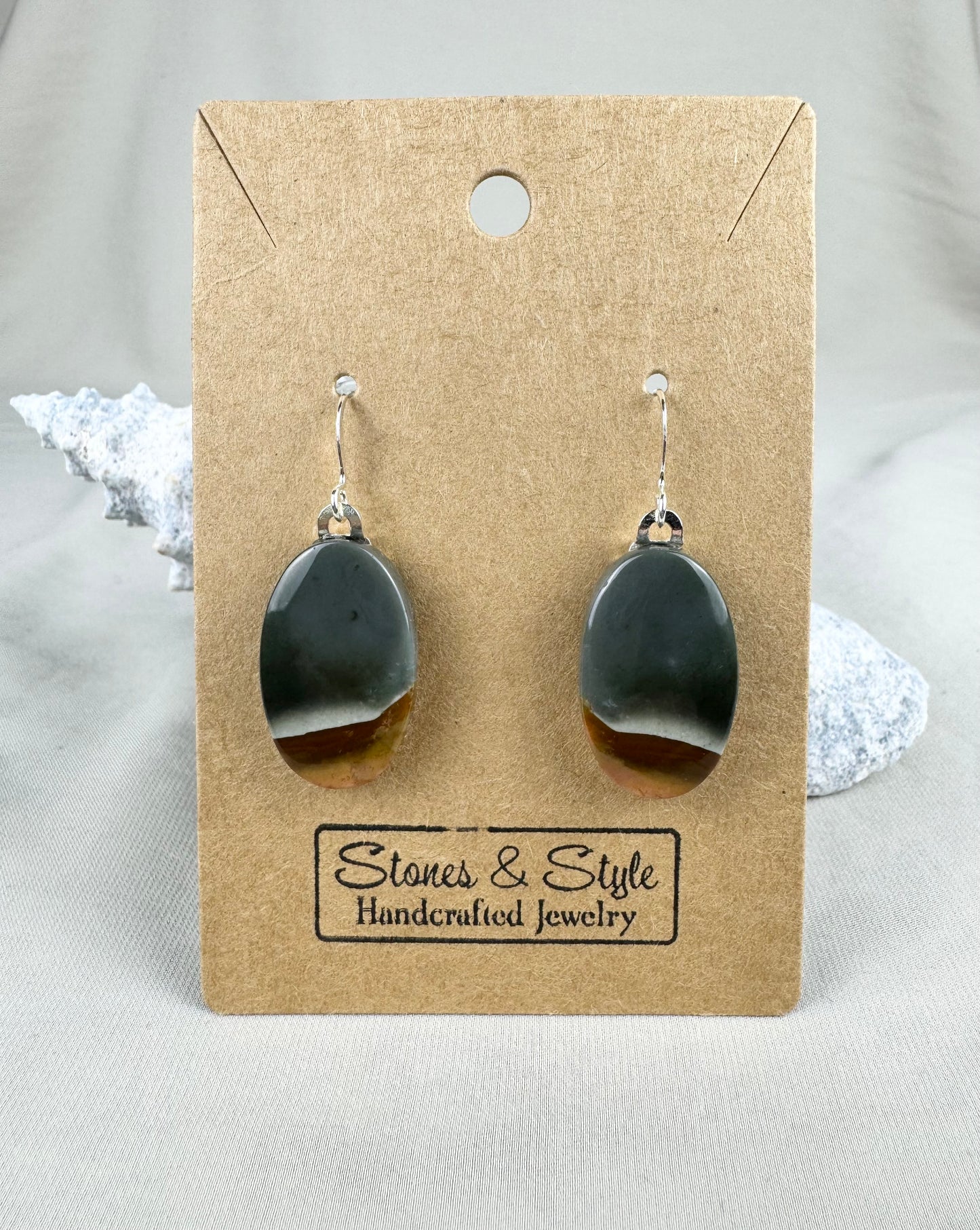 Polychrome Jasper Earrings