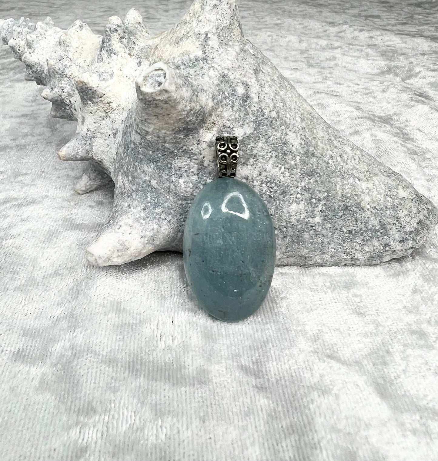 Aquamarine Pendant Necklace