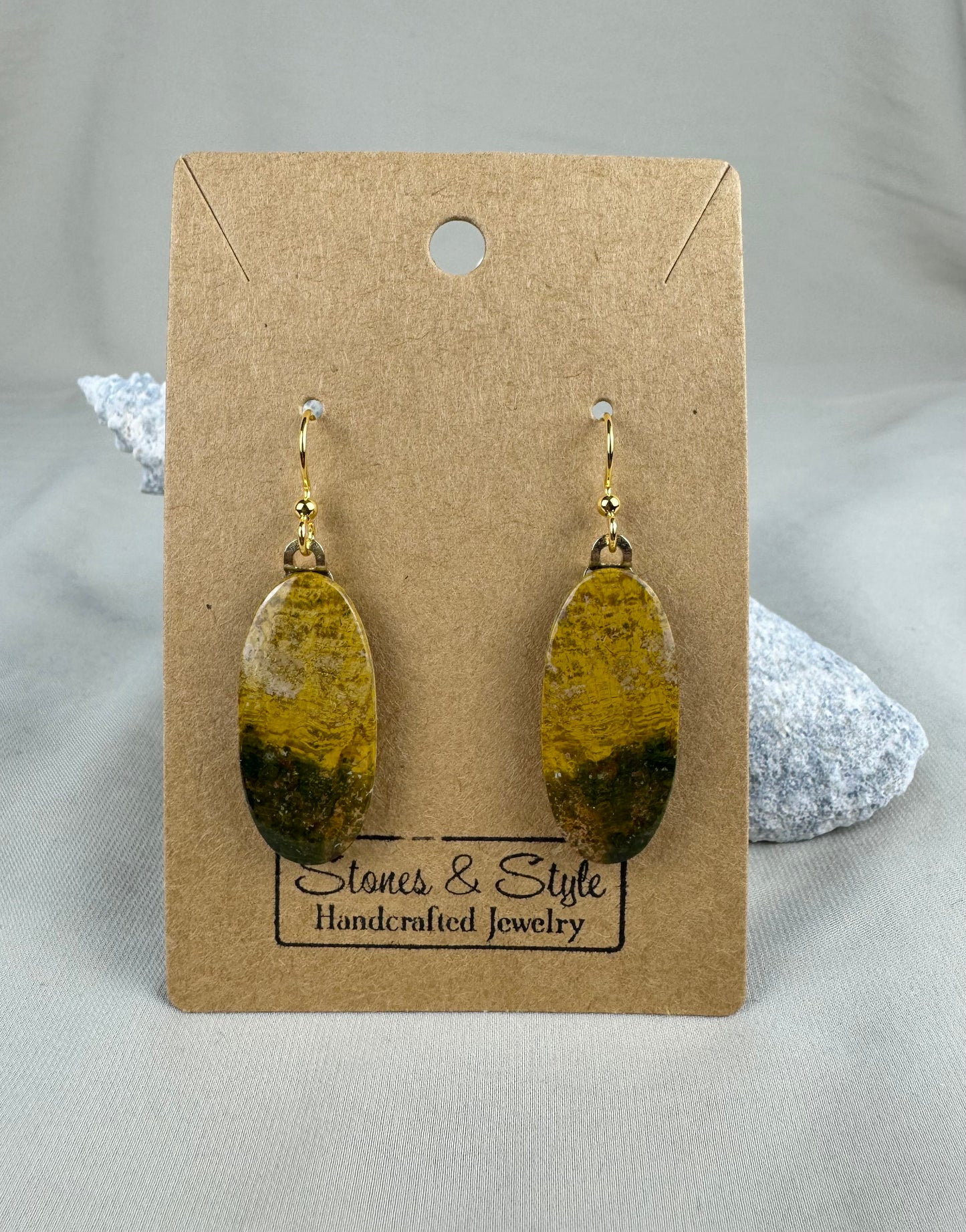 Ocean Jasper Earrings