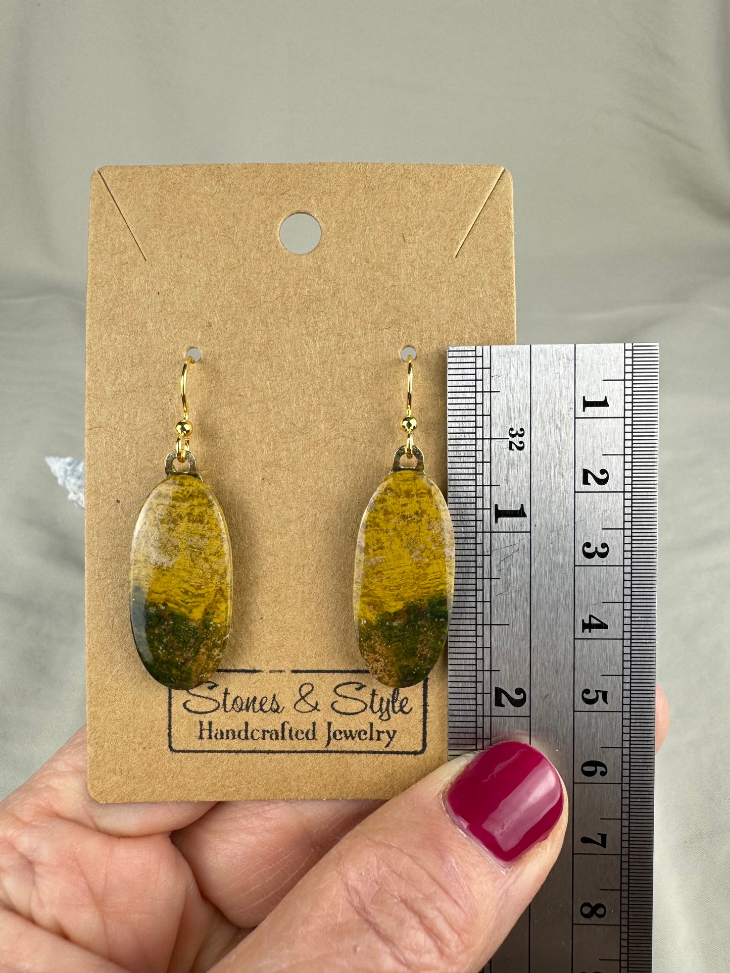 Ocean Jasper Earrings