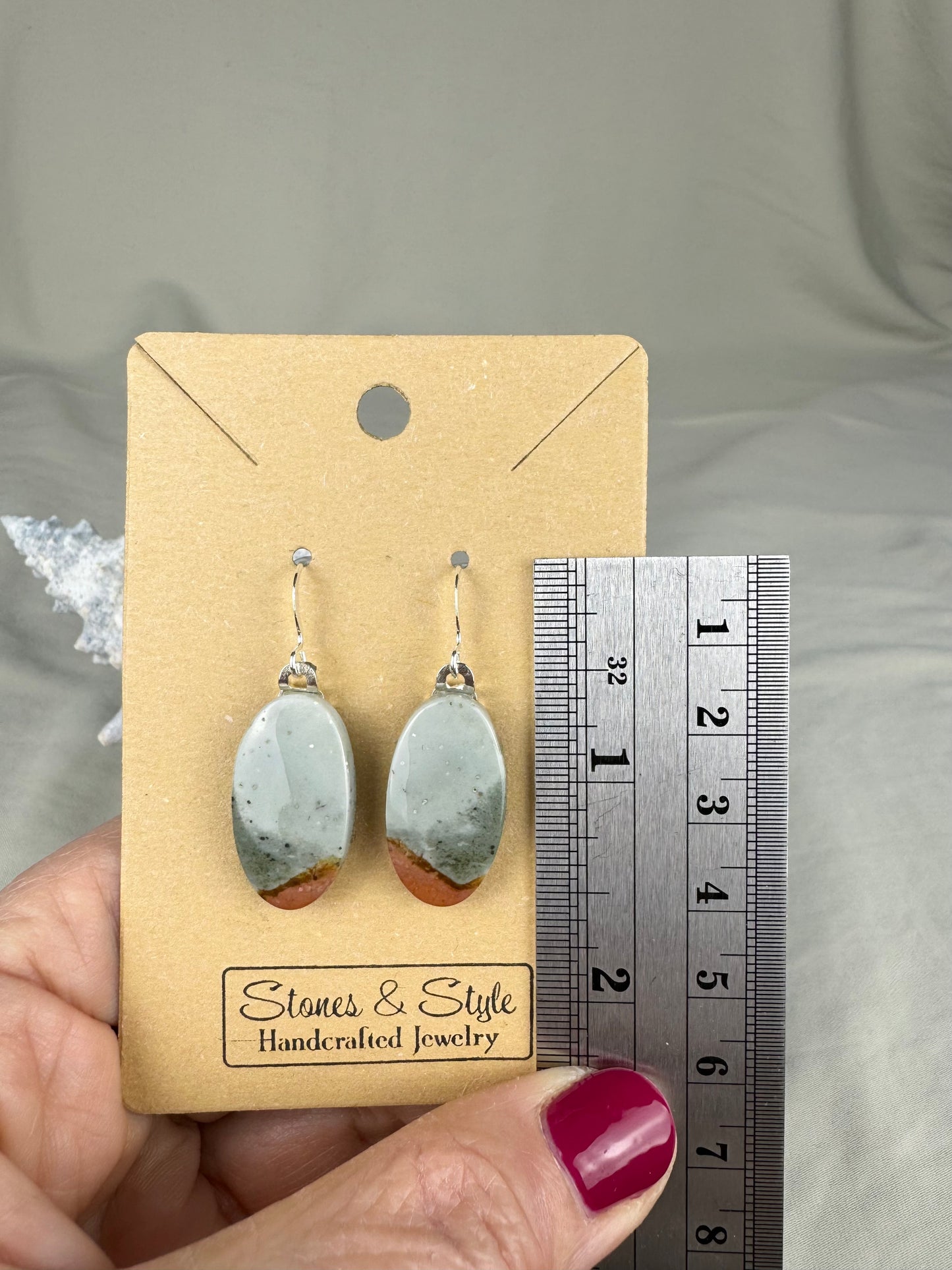 Polychrome Jasper Earrings