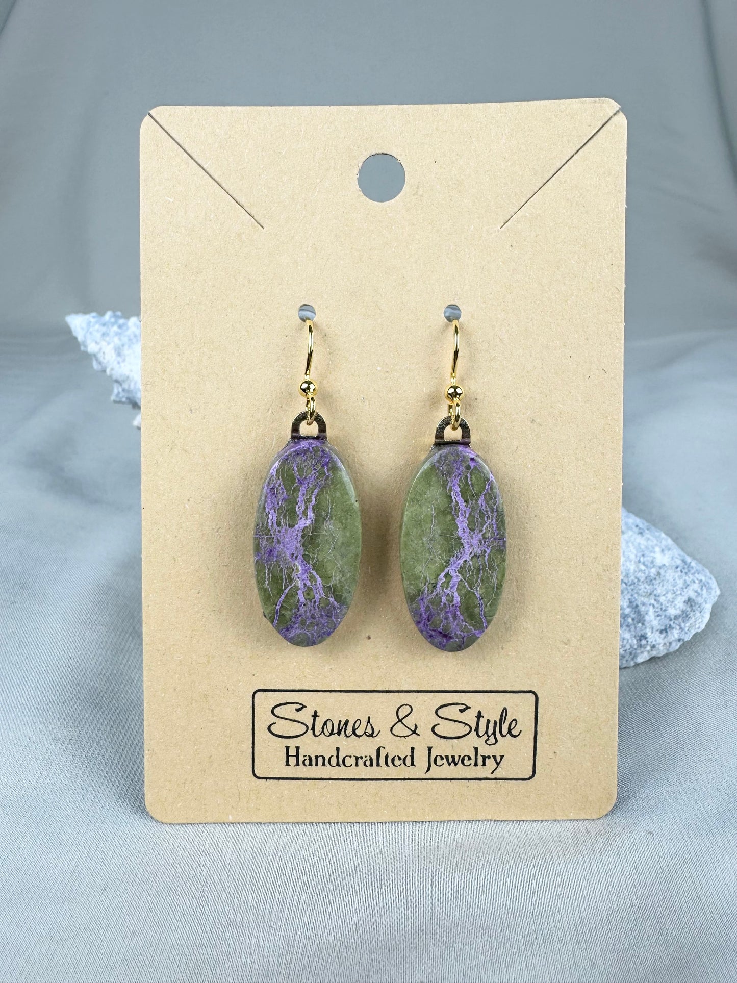 Stichtite Earrings