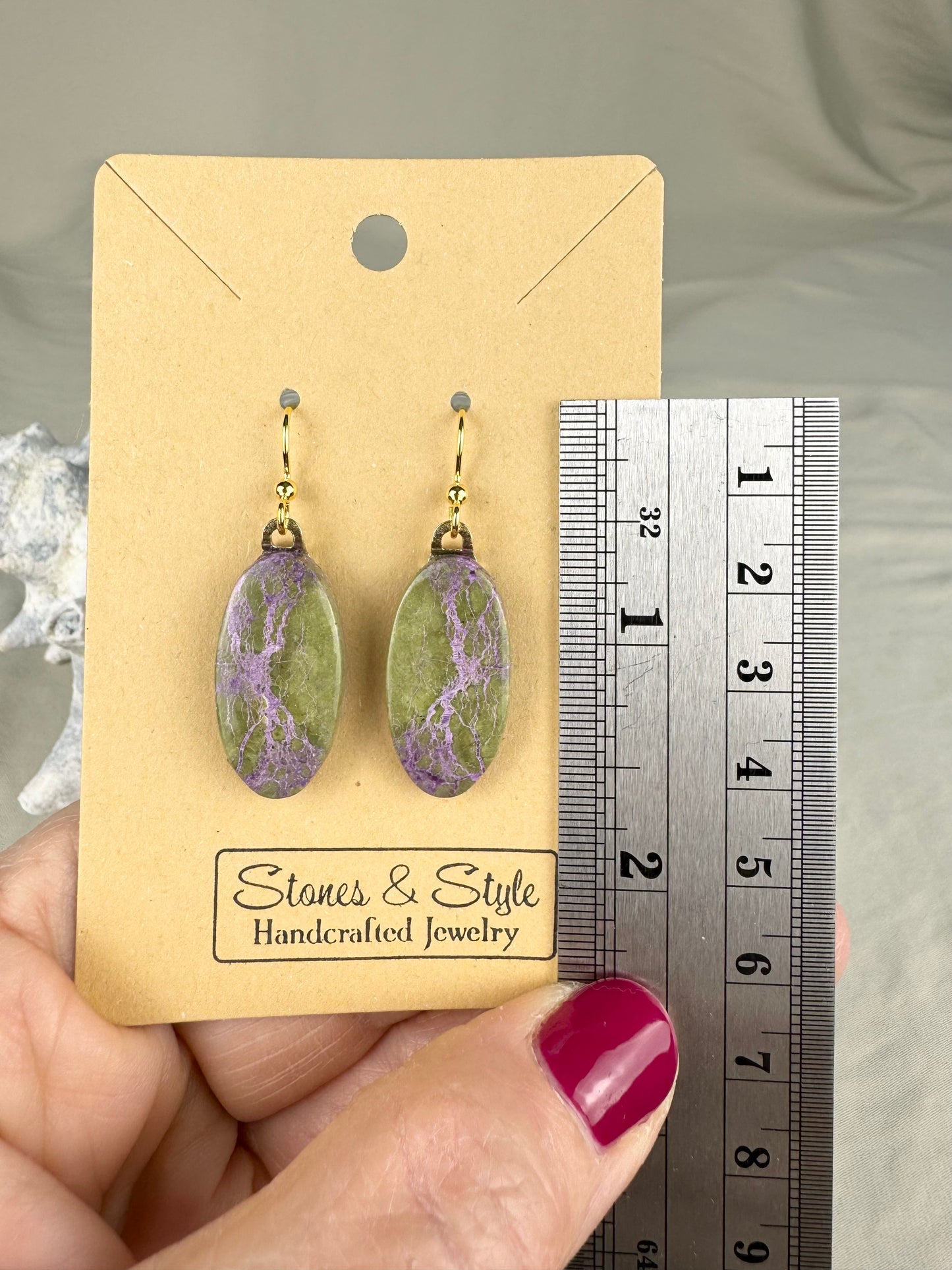 Stichtite Earrings