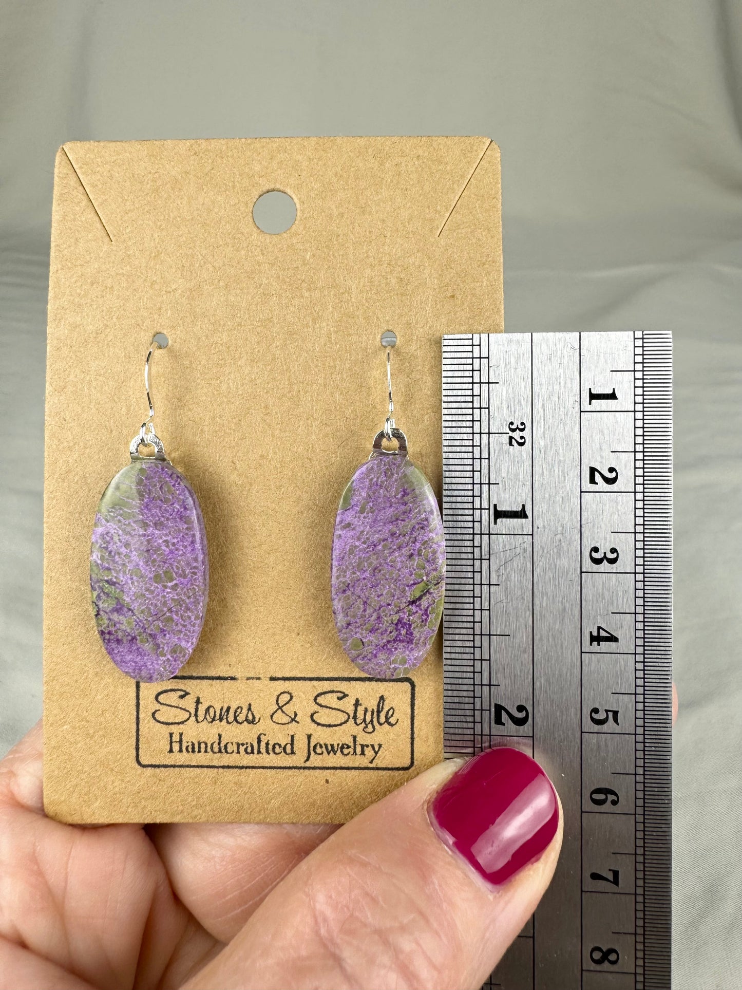 Stichtite Earrings