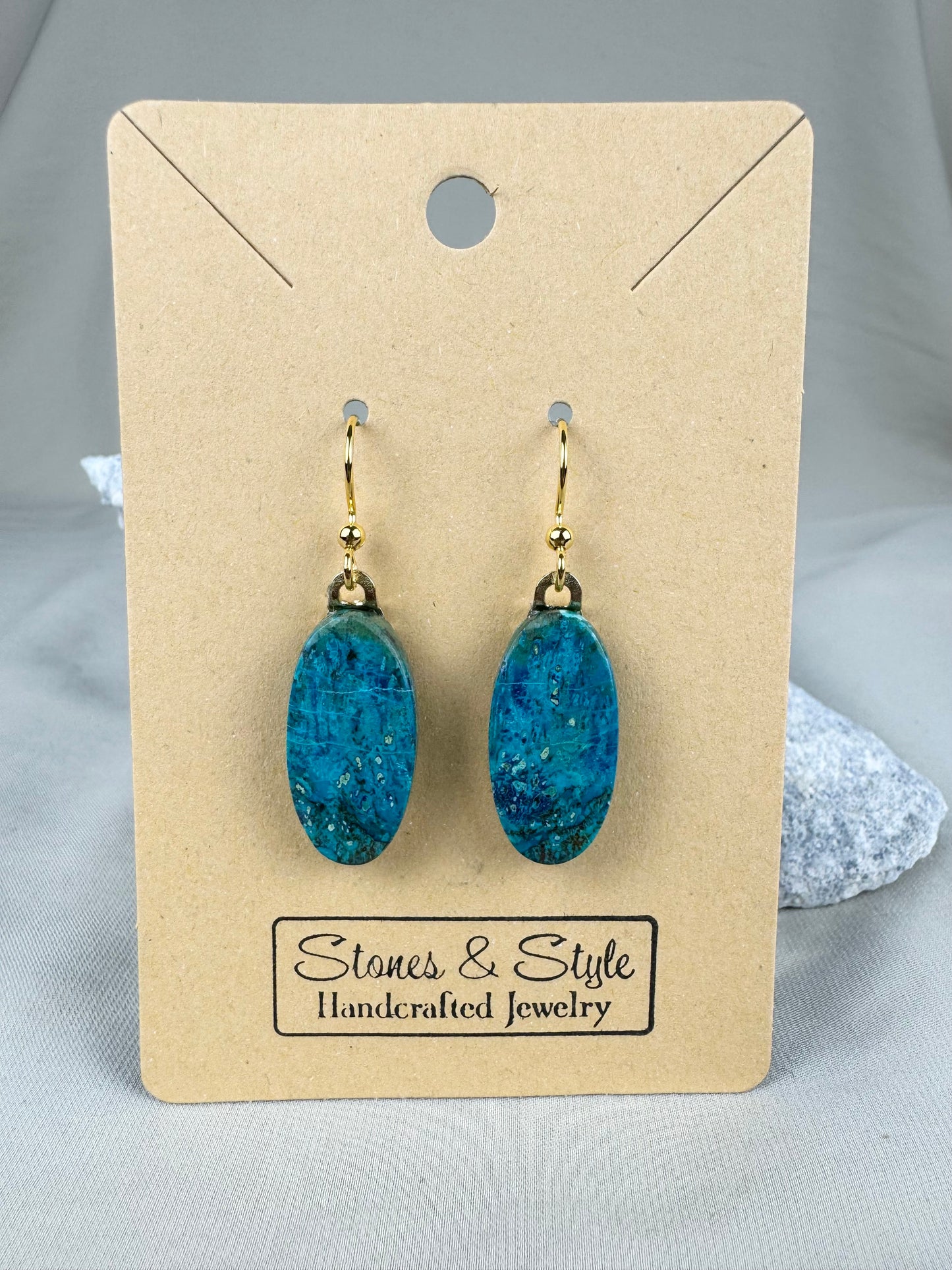 Chrysocolla Earrings