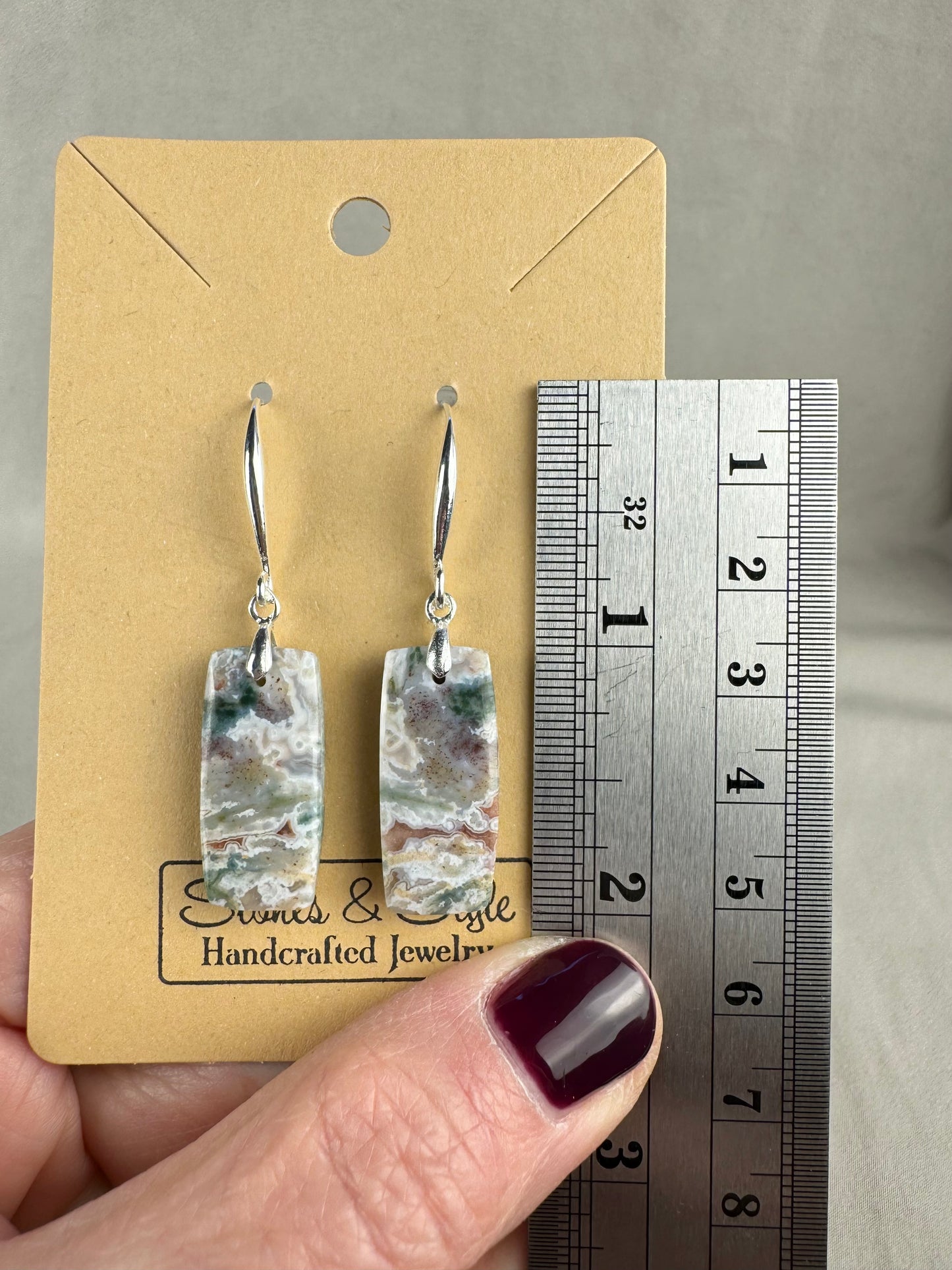 Ocean Jasper Earrings