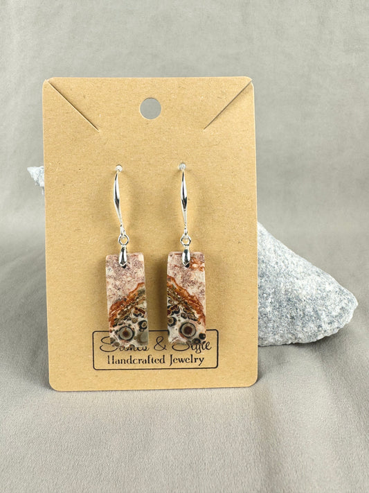 Leopard Jasper Earrings