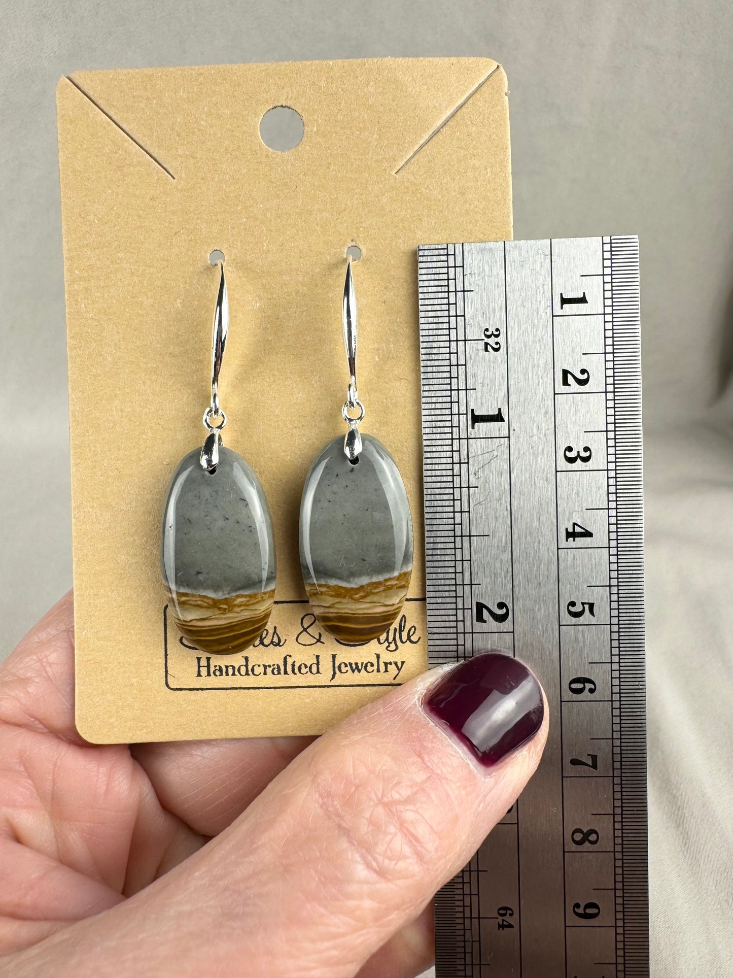 Polychrome Jasper Earrings