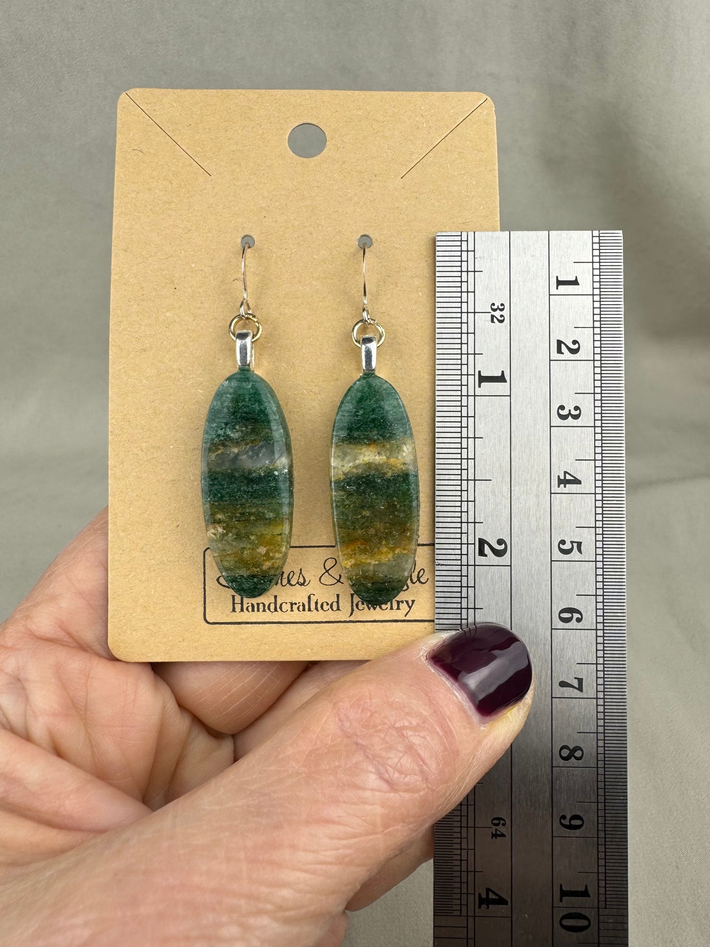 Green Aventurine Earrings