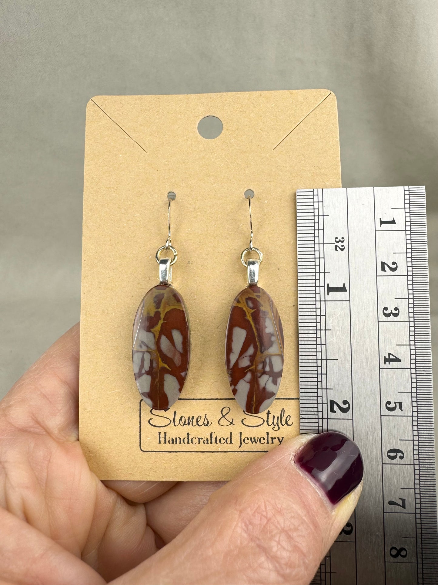 Noreena Jasper Earrings