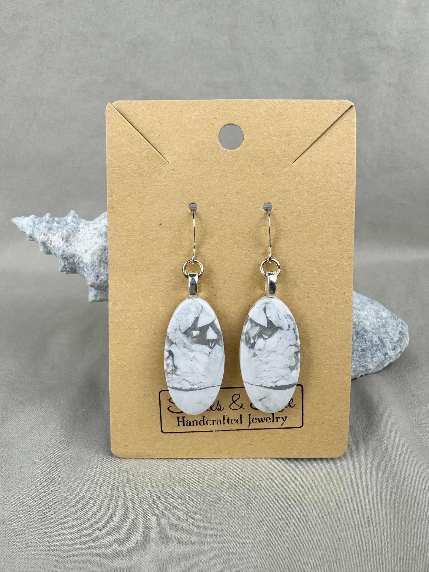 Howlite Earrings