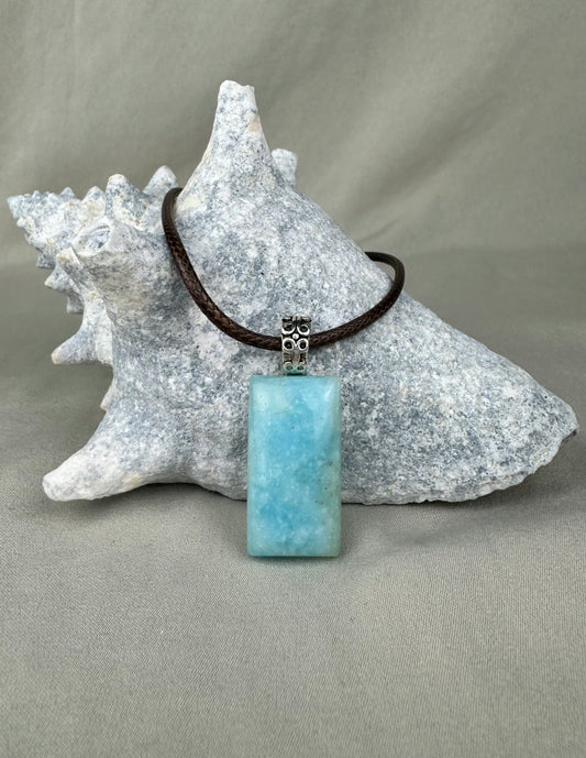 Hemimorphite Pendant Necklace