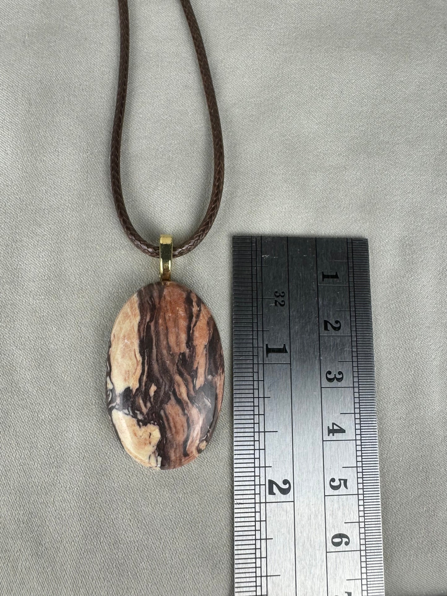 Mughal Jasper Pendant Necklace