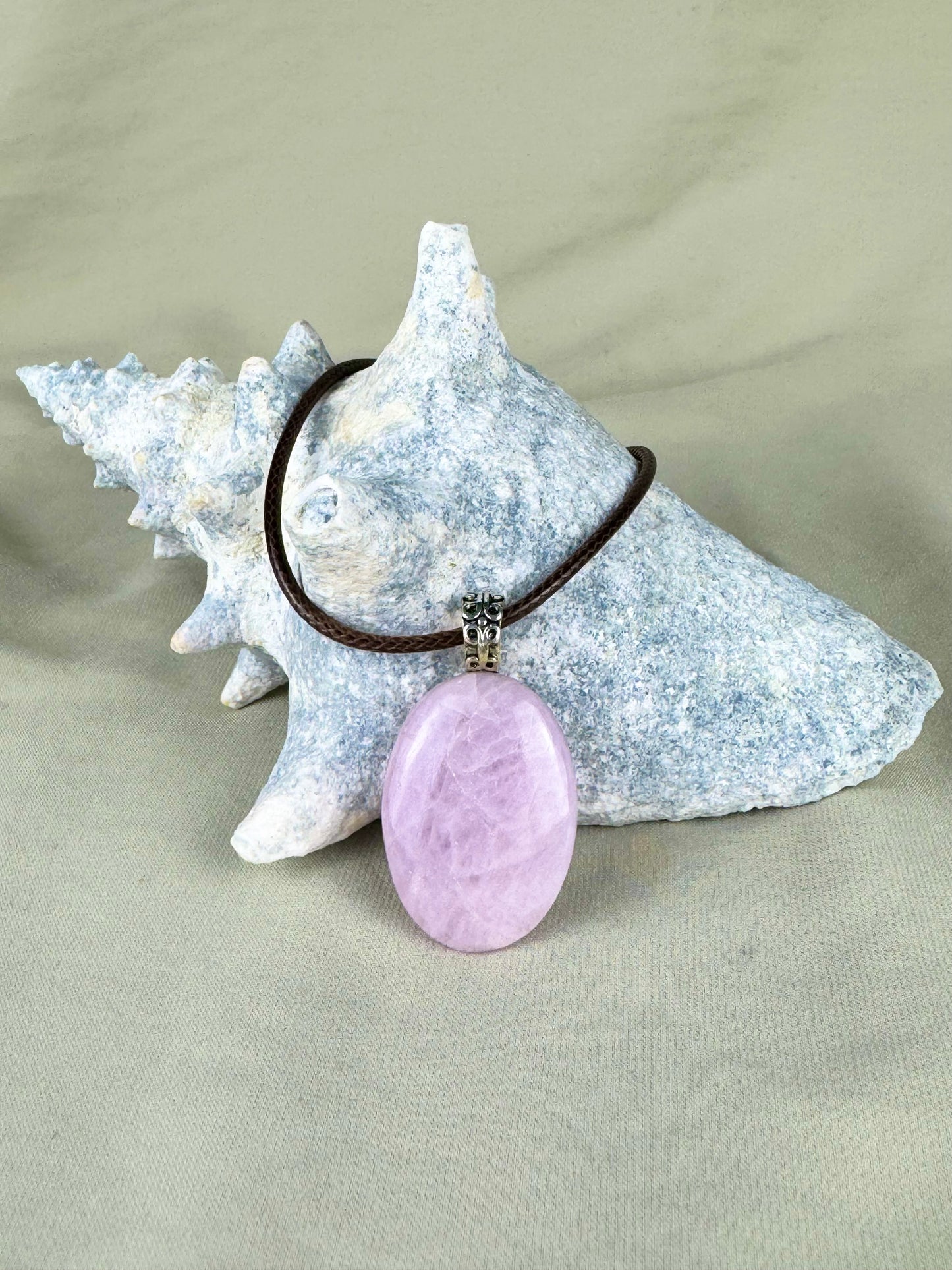 Kunzite Pendant Necklace