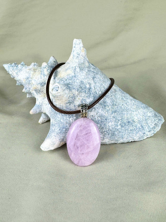 Kunzite Pendant Necklace